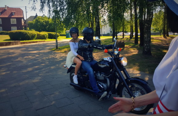 Akvilė Matukaitė ir Jeronimas Milius