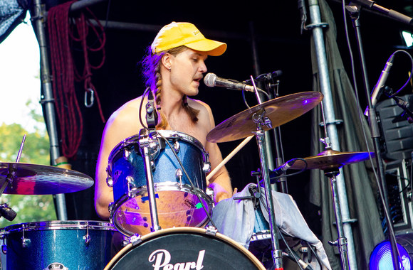 Connan Mockasin koncertas VU Botanikos sode/ Pauliaus Peleckio nuotr. 