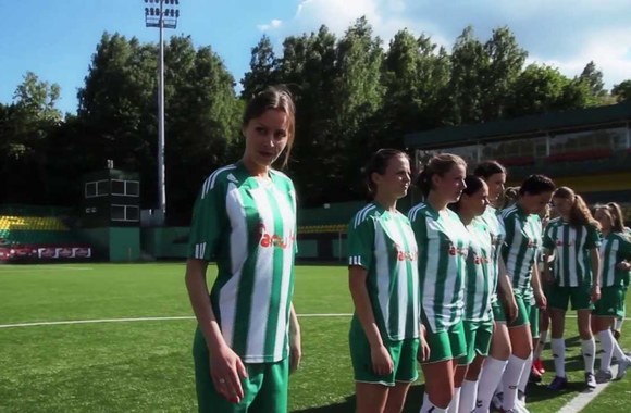 VIDEO kadras: Futbolo stadione atliktas šokis užfiksuotas specialiame vaizdo klipe