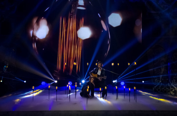 Projekto „Žvaigždžių duetų“ akimirka