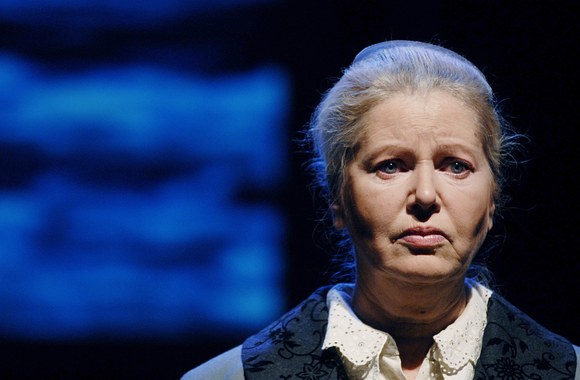 Aktorė Vaiva Mainelytė: akimirka iš „Vieno tėvo vaikai“ (2006)