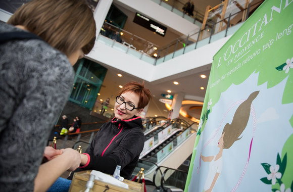 Treniruotės akimirka