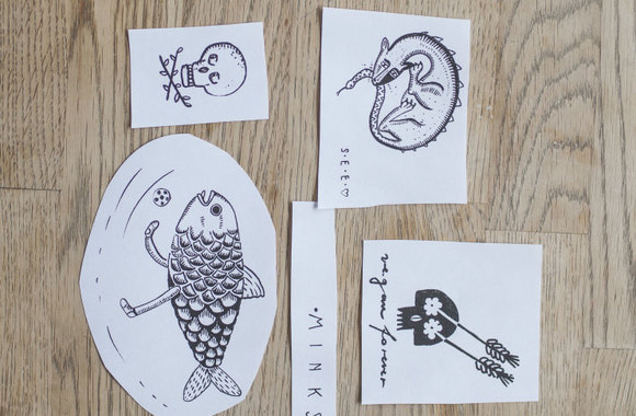 Agnė Gintalaitė daro veganiškas tatuiruotes