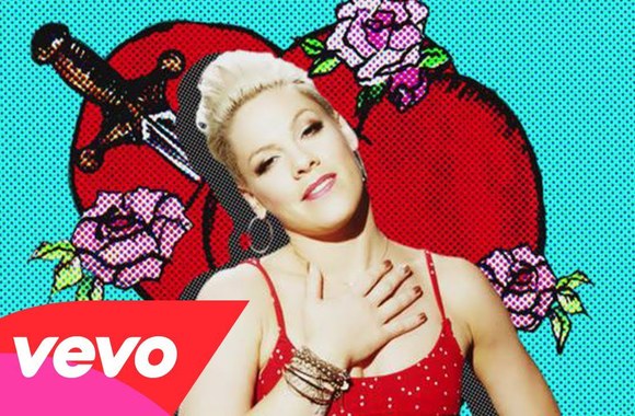 VIDEO kadras: Pink – „True Love“ (su Lily Allen)