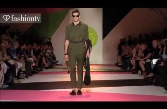 VIDEO kadras: „Versace“ 2014-ųjų vasaros kolekcija vyrams (Mantas pasirodo 1:30, Lukas – 4:55)