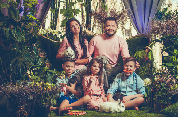 Audriaus Kolesnikovo ir Aistės Grišinaitės velykinė fotosesija / A. Minkevičiaus nuotr.