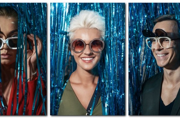 Fotografas Dainius Ščiuka sumanė renginyje įžymybes įamžinti ne įprastai prie sienelės