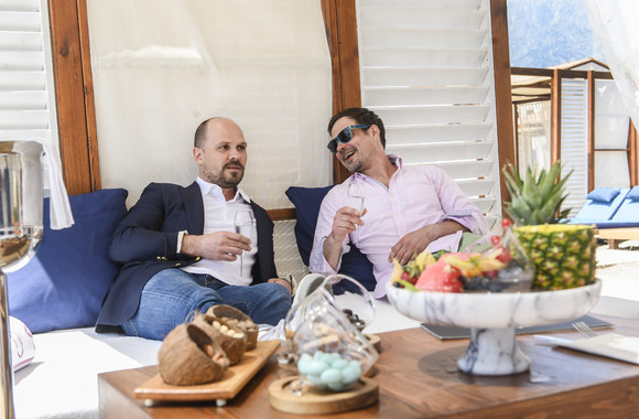 Leonardas Pobedonoscevas ir Audrius Bru­žas / TV3 nuotr.