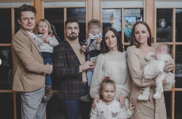 Irūnos Puzaraitės dukros Glorijos krikštynų akimirka/kamfoto nuotr.