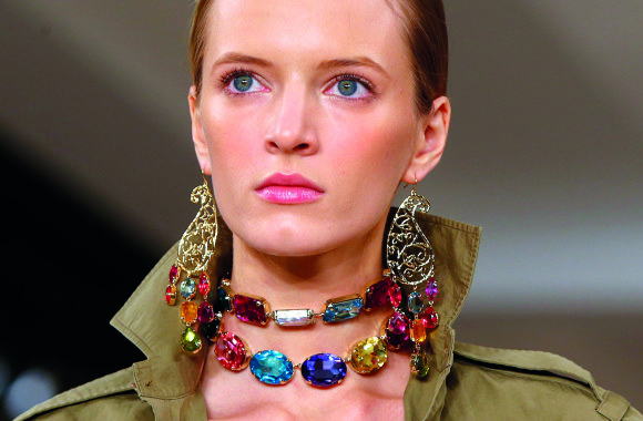 Ralph Lauren 2015 m. pavasario-vasaros kolekcijos modelis