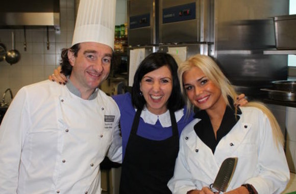 Svajūnas Jarmala ir Eglė Ačaitė (dešinėje)