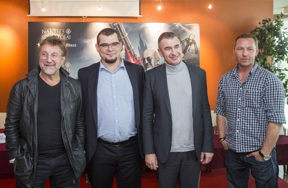 „Nakties sergėtojų“ spaudos konferencija