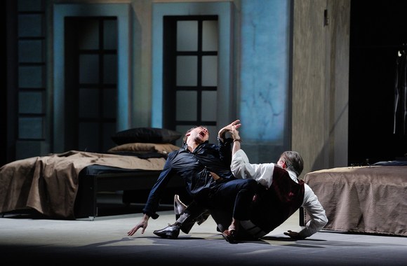 Mantas Jankavičius spektaklyje „Seklys“