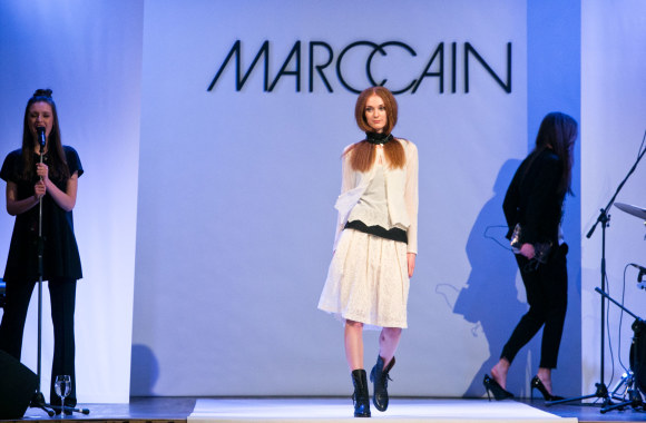 „Marc Cain“ drabužių kolekcijos pristatymo akimirka