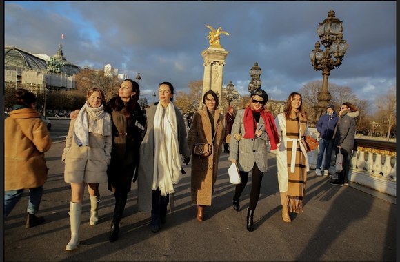 Svajūnės Jackūnaitės viešnagė Paryžiuje / Asmeninio albumo nuotr.