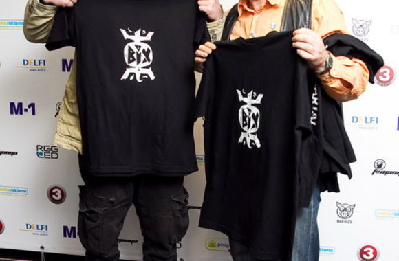 Šarūnas Burža ir Marius Komičius