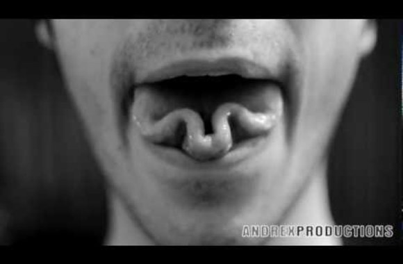 VIDEO kadras: Liežuvio virtuozai