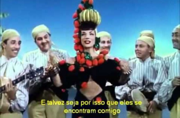 VIDEO kadras: Carmen Miranda