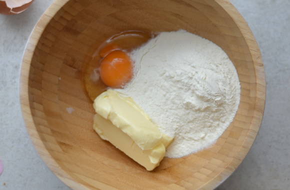 Pyrago su sūriu ir kriaušėmis gamyba