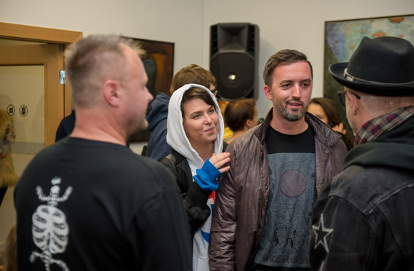 Parodos atidarymo akimirka