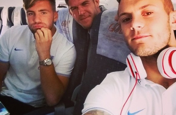 Anglai Luke'as Shaw, Jackas Wilshere'as ir Fraseris Forsteris