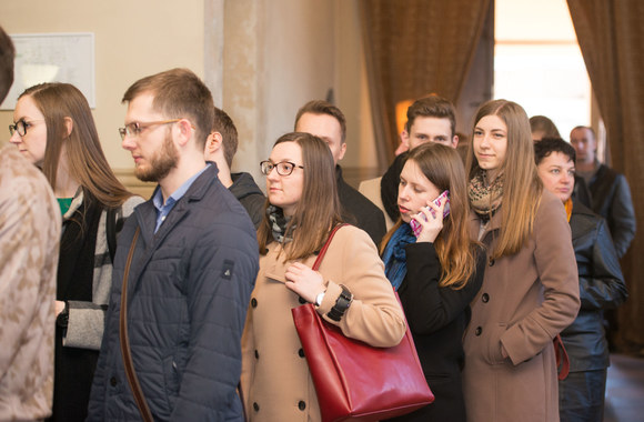 Monikos Linkytės koncerto akimirka