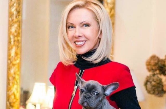 Audronė Bunikienė su augintiniu / Asmeninio archyvo nuotr.