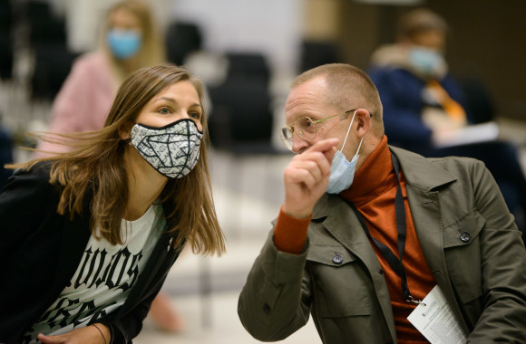 LATGA Tarybos prezidentės paskelbimas / R.Šeškaičio nuotr.