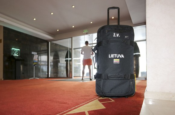 Palangoje prasideda Lietuvos vyrų krepšinio rinktinės pasiruošimo Europos čempionatui stovykla.