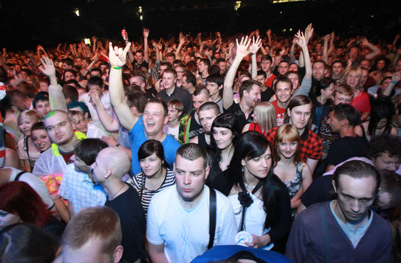 „The Prodigy“ koncerto akimirka