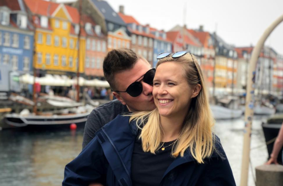 Paulius Šinkūnas su mylimąja Andra / Asmeninio archyvo nuotr.