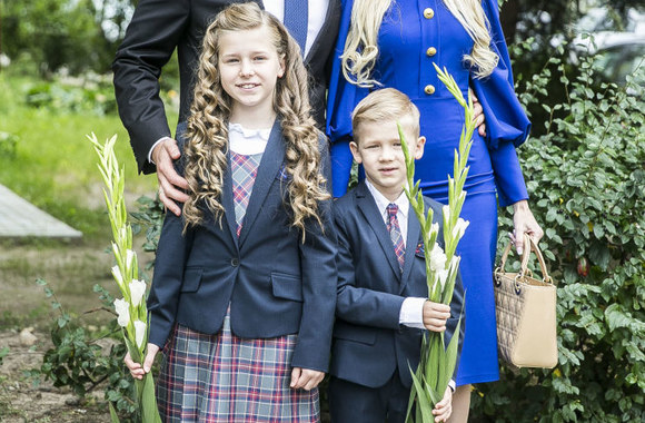 Ingos ir Aivaro Stumbrų sūnus Gabrielius žengė į paruošiamąją klasę