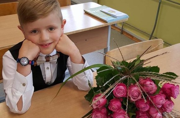 Ryčio Cicino ir Neringos Kavaliauskaitės sūnus Adas