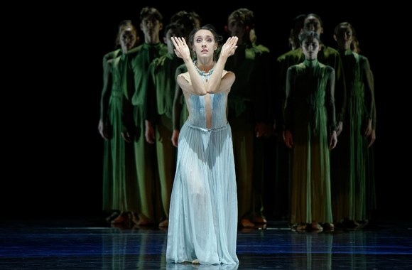 Baleto „Pragiedrėjusi naktis“ akimirka / Martyno Aleksos nuotr.