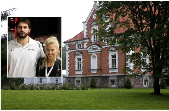 Linas Kleiza ir Agneta Karalevičiūtė vestuvių puotą iškėlė Šešuolėlių dvare