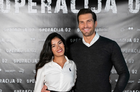 Žilvinas Tratas su mylimąja Daniela Fuertes Casanas / Luko Balandžio nuotr.