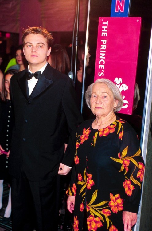 Leonardo DiCaprio su močiute Helene Indenbirken / „Vida Press“ nuotr.

