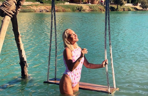 Indrė Stonkuvienė Egipte / Asmeninio albumo nuotr