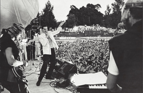 Pirmasis „Roko maršas“ Dinamo stadijone 1987 m. liepos 6-ąją / R.Urbakavičiaus nuotr.