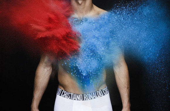 Cristiano Ronaldo fotosesija naujai „CR7“ apatinių kolekcijai