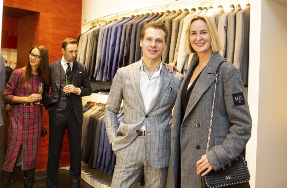 Parduotuvės SUIT SUPPLLY naujos kolekcijos pristatymas/Gretos Skaraitienės nuotr.