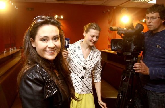 Evelina Sašenko prieš kelionę į „Euroviziją“ susitiko su žurnalistais.