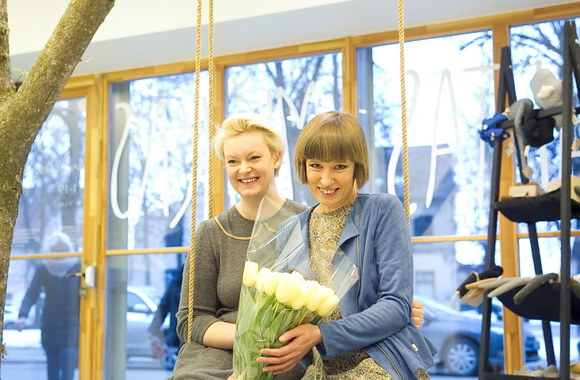 Ieva Juodelytė ir Vėjūnė Unikauskienė