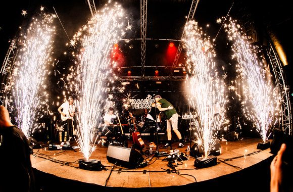 „Biplan“ koncerto akimirka / Ryčio Šeškaičio nuotr.