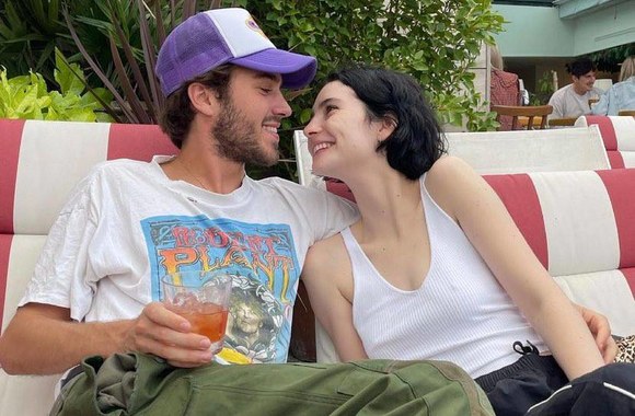 Meadow Walker su sužadėtiniu / Socialinių tinklų nuotr.