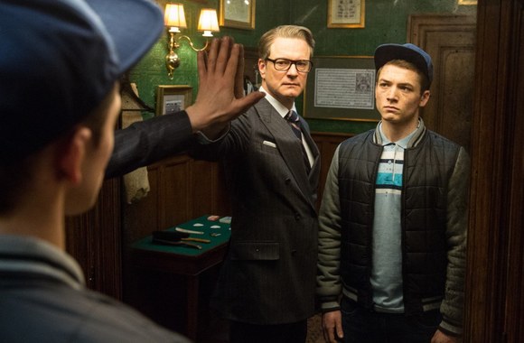 Colinas Firthas ir Taronas Egertonas filme „Kingsman. Slaptoji tarnyba“