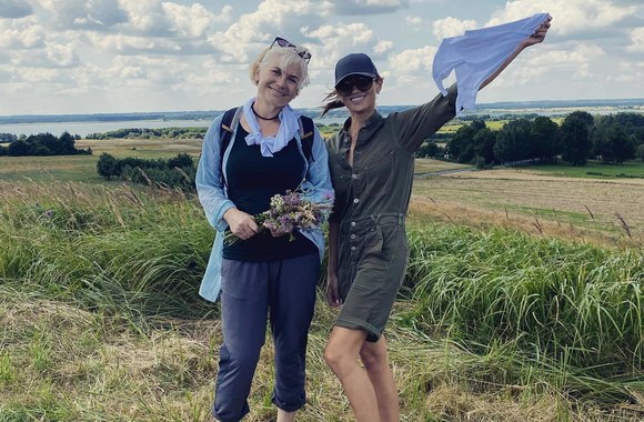 „Draugystė veža“ komandos „Mums pakeliui“ kelionės per Lietuvą akimirka