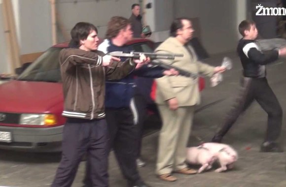 VIDEO kadras: Emilio Vėlyvio filmo pristatymas