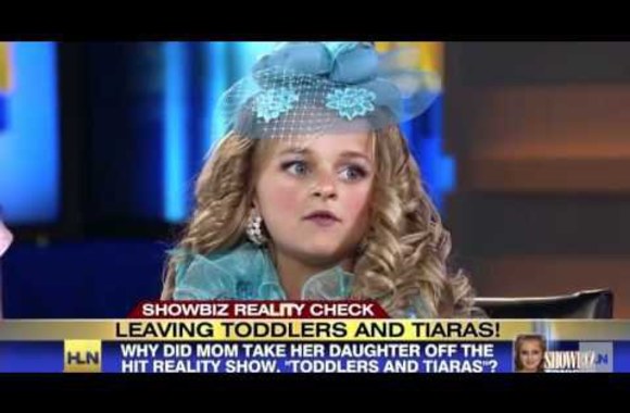 VIDEO kadras: Isabela Barett realybės šou „Toddlers and Tiaras“