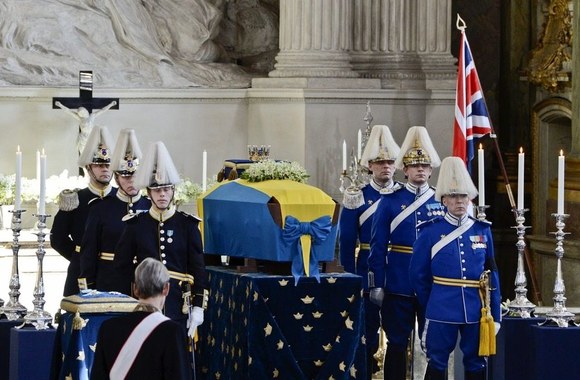 Laidotuvių akimirka